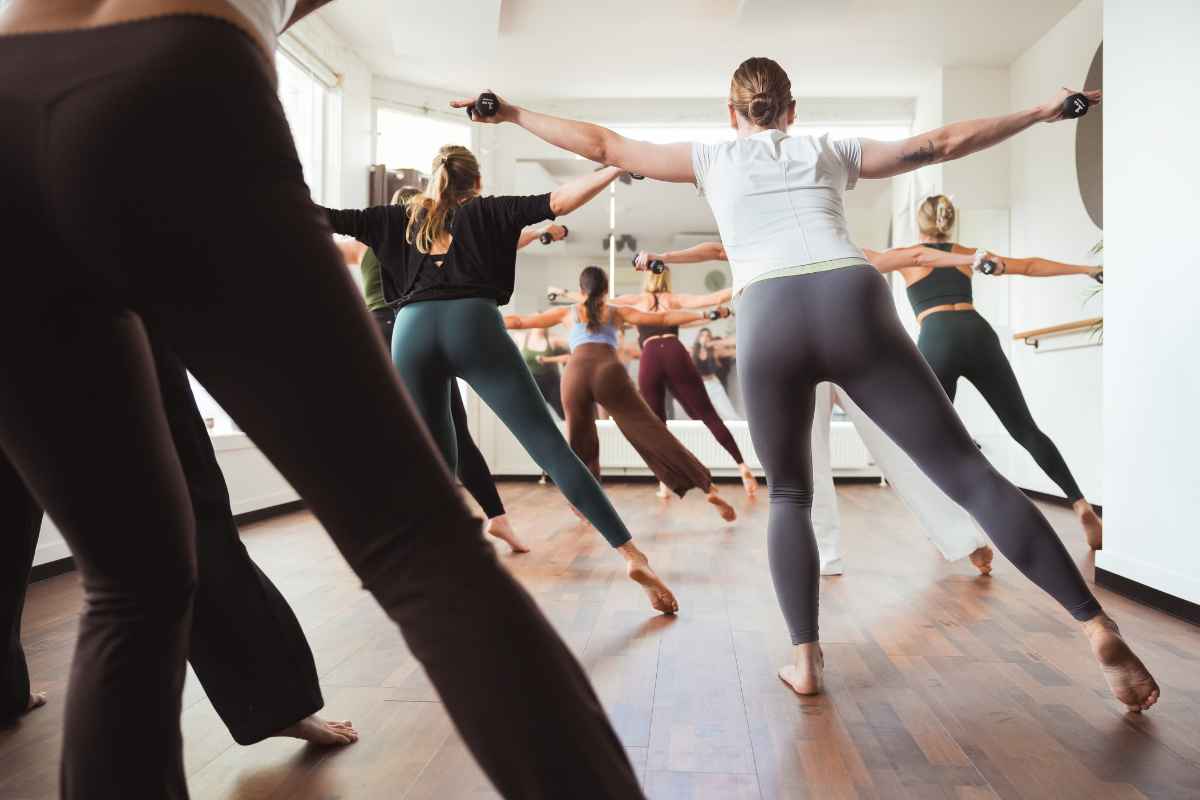 Soft Barre & Beats Barreworkout base for stability